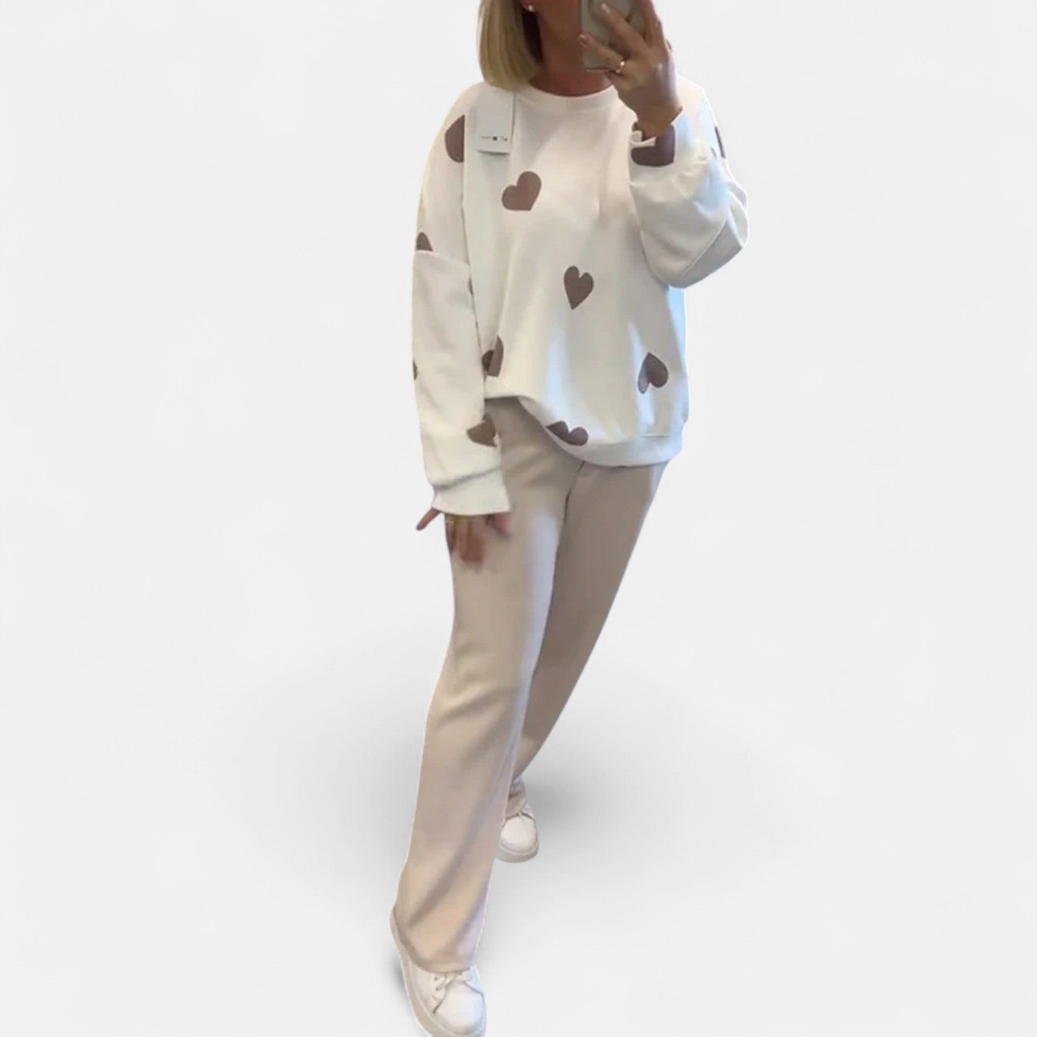 Miłość - Sweter zimowy