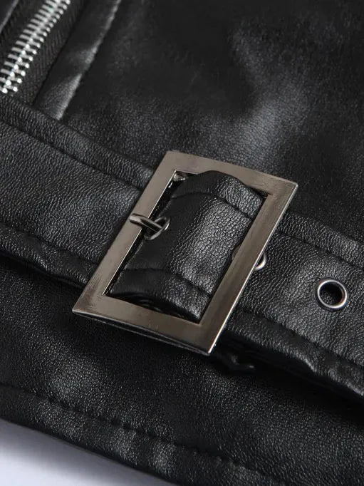 Austin™ | Klasyczna Kurtka Skórzana dla Motocyklistów