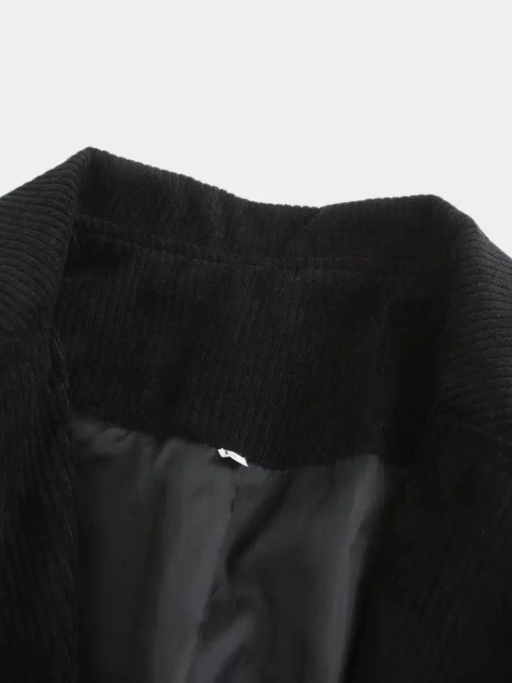 Elias Sztruksowa Kurtka Marynarkowa