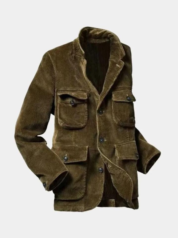 Elias Sztruksowa Kurtka Marynarkowa