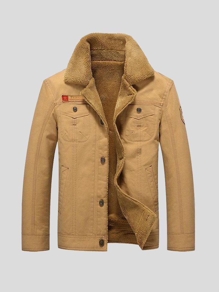 Frederik™ | Luksusowa kurtka z jagnięcej skóry