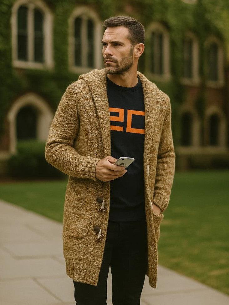 Himalaya™ | Dzianinowa Kurtka z Kapturem