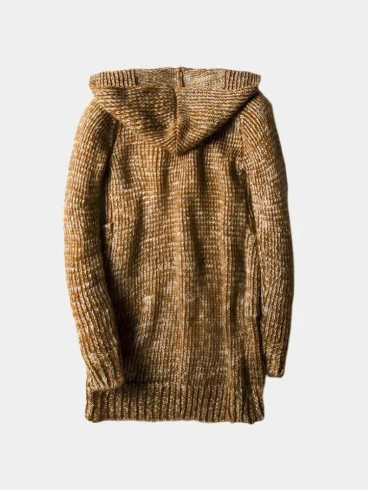 Himalaya™ | Dzianinowa Kurtka z Kapturem