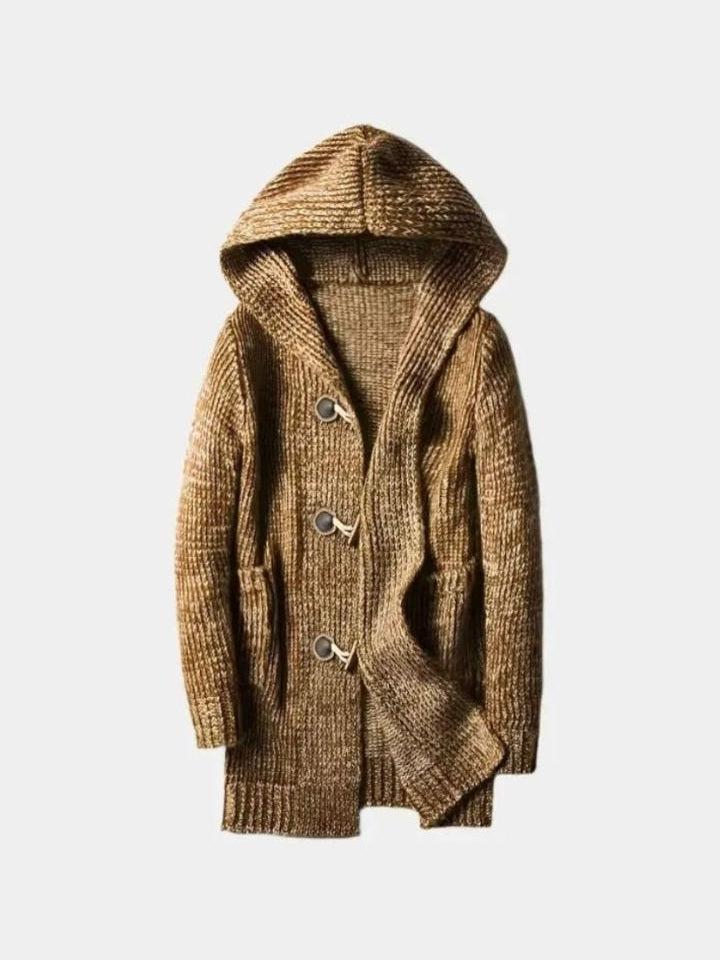 Himalaya™ | Dzianinowa Kurtka z Kapturem