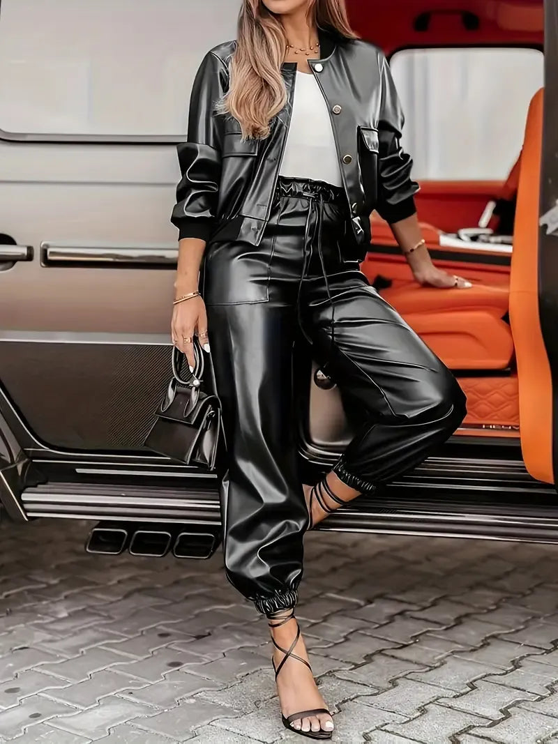 Estela - Skórzany zestaw