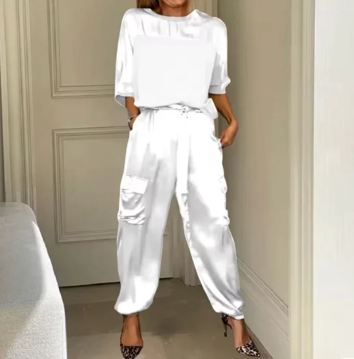 Amira - Satynowy Zestaw Luxe Flow