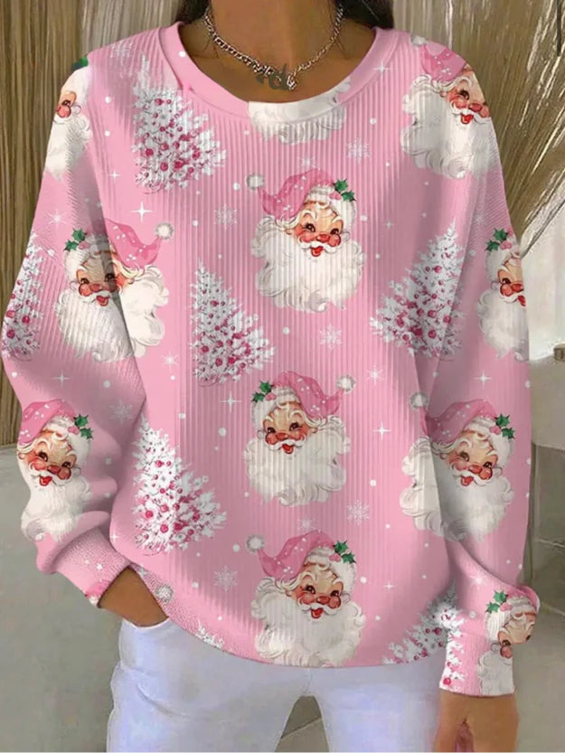 Sweter Santa in Pink