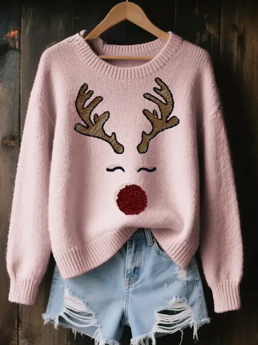 Cozy Rudolph Sweter