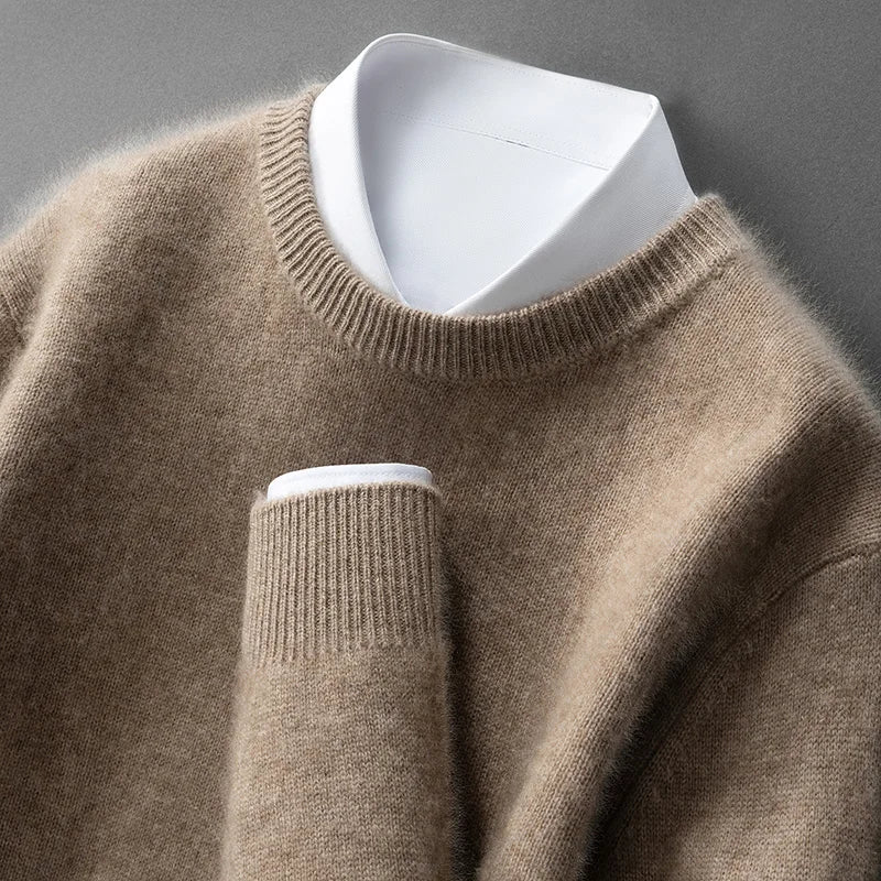 Andrzej Klasyczny Kaszmirowy Sweter