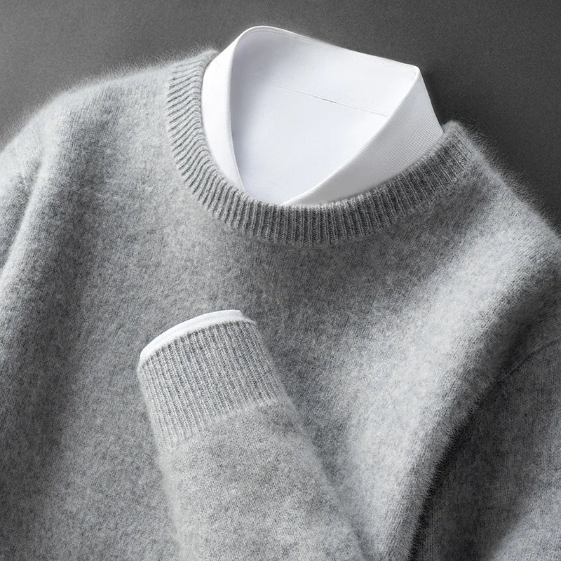 Andrzej Klasyczny Kaszmirowy Sweter