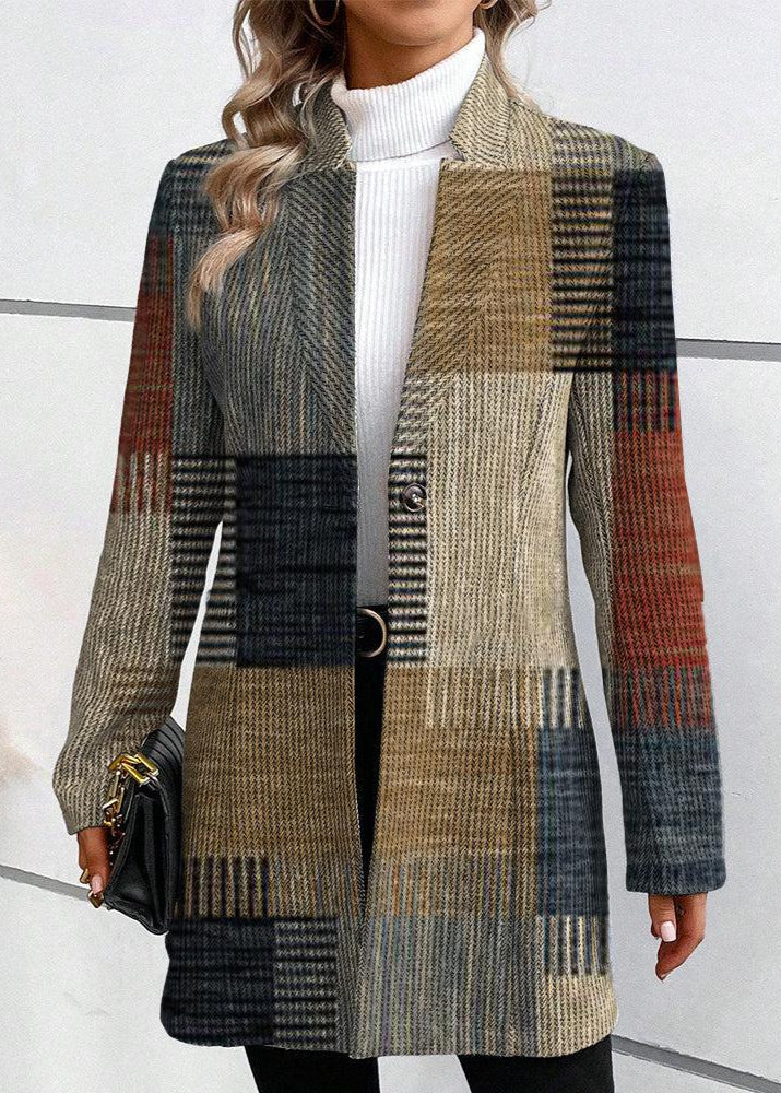 Jill - Elegancki Żakiet w Wzory