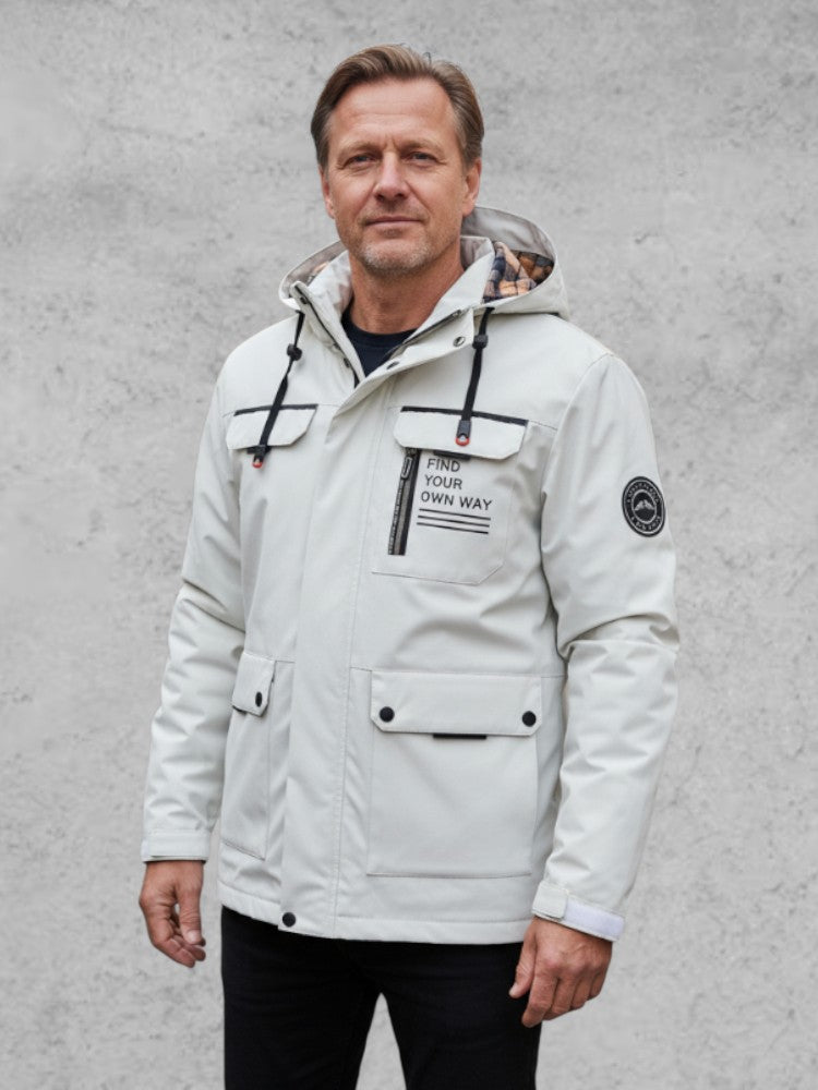 Harden™ | Męska kurtka zimowa z kapturem