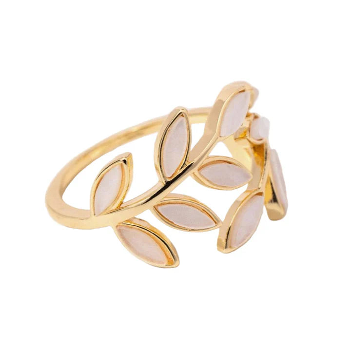 Leaf – pierścionek w kształcie liścia